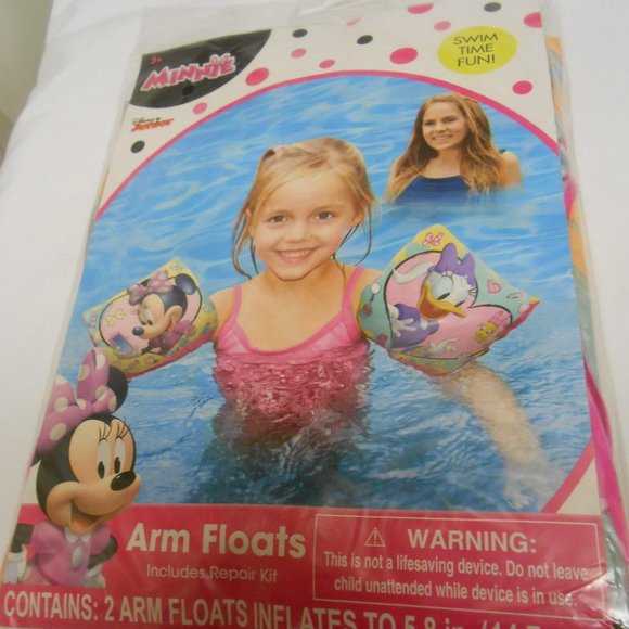 πββοΈ New Disney Minnie 2 Arm Floats w/ repair kit - Picture 4 of 8
